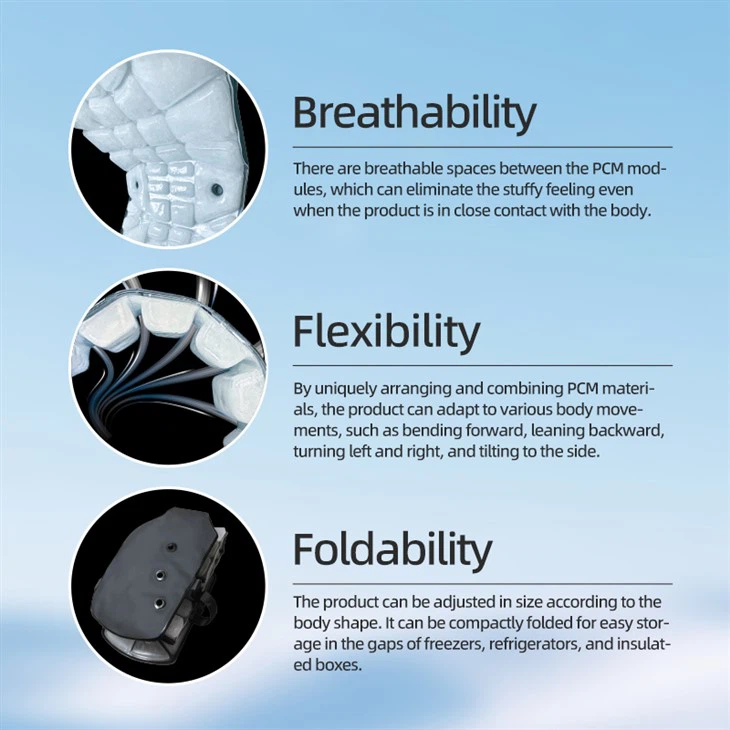 cooling vest phase change material